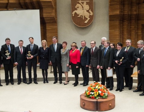 Robertas Miliauskas apdovanotas už nuopelnus Lietuvos ūkio gerovei